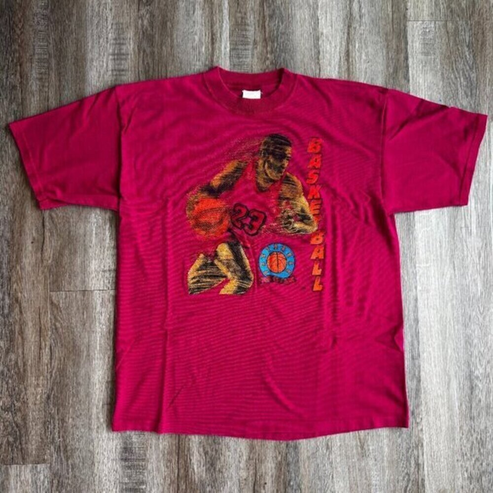 Vintage 1993 Basketball T-Shirt size Large